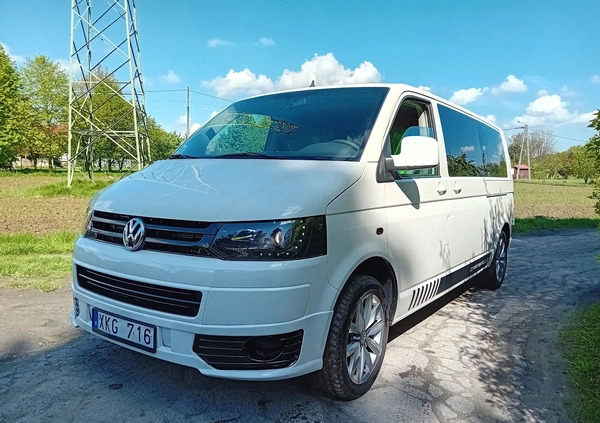 Volkswagen Caravelle cena 50900 przebieg: 193000, rok produkcji 2005 z Ślesin małe 37